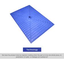 I bought the enigma x 34 1/2 x 48 along with the matching dreamline low profile base. Shower Base Slope And Tileable Easy For Installation Uni Green Shower Pan Tile Ready 32x48 Curbless Level Entry System Abs Glassfibre Reinforced Material Cut To Fit With Center Shower Drain Shower Bases Pans Showers