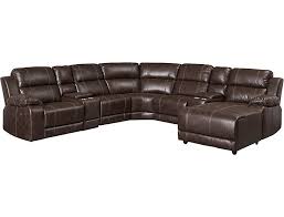 7 Piece Reclining Sectional Outlet At Art Van