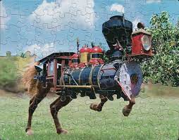Artist Creates Surreal Montage Puzzle Art By Mixing Up The Jigsaw Pieces