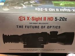 We did not find results for: Atn Xsight 2 5x20 1080p Scope Nex Tech Classifieds