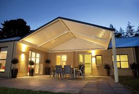 Free Standing Carport Plans Stratco Clean Gable With One Post Porch Roof Styles Carport Designs Roof Styles