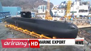 Indonesia's navy is searching for the submarine that went missing north of the resort. First Submarine Export As S Korea Hands Over Vessel To Indonesia Youtube