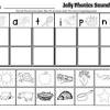 Jolly phonics letter sound strips (print letters) 30. 1