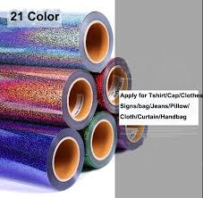 Ditulis siddiq rasyid n 28 jan 2018. A3 A4 1m Long Roll Of T Shirts Clothes Sparkle Glitter Laser Vinyl Heat Press Transfer Adhesive Papers Roll Roll Roll Of Vinylroll Of Paper Aliexpress