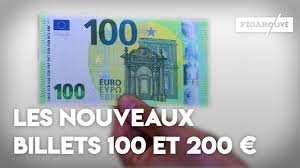 Plus les billets sont longs, plus leur valeur faciale est élevée. Les Nouveaux Billets De 100 Et 200 Euros Sont Arrives