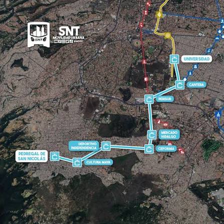 Conoce las estaciones que tendrá la NUEVA Línea 4 del Cablebús de la CDMX  al Sur de la Ciudad! 🚠 La Línea de 11.3 km y 8 estaciones beneficiará  principalmente a la