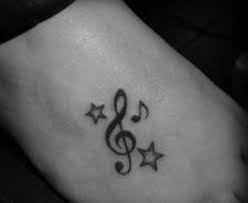 Music Notes And Stars Music Notes Tattoo Music Tattoos Note Tattoo