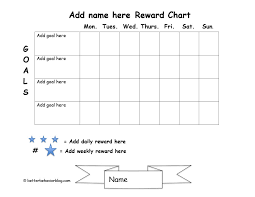 44 Printable Reward Charts For Kids Pdf Excel Word