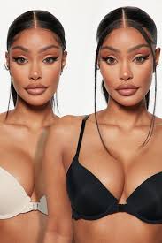 Both Ways Lace Back Push Up 2 Pack Bras