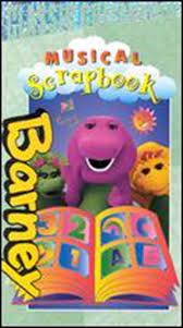 It included a custom vitrine and handmade leather and sterling silver dvd case. Trailers From Barney S Musical Scrapbook 2006 Vhs Custom Time Warner Cable Kids Wiki Fandom