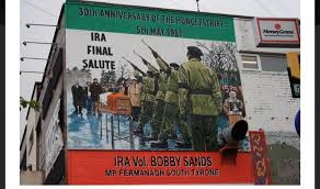 Sands, who advocated for use of the hunger strike, immediately volunteered and was chosen to lead the strikes, which began on march 1, 1981. 2011 Ira Mural Hung On The 30th Anniversary Of Bobby Sands Death From Hunger Strike Propagandaposters