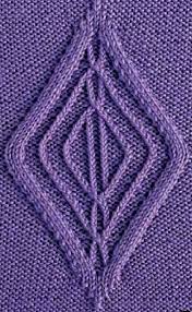 Stitch charts in knit patterns are being used more and more as an addition to or in place of p1 tbl on rs, k1 tbl on ws. Diamond Cable Knitting Chart Only Knitting Bee