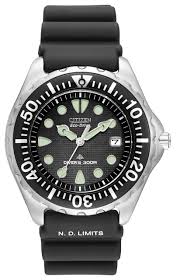 Citizen Eco Drive Professional Diver Black Rubber Strap Watch Pin On Watches