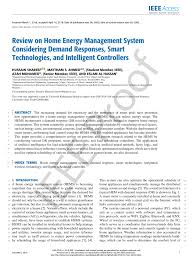 Make money working from home is easier than you think. Pdf Review On Home Energy Management System Considering Demand Responses Smart Technologies And Intelligent Controllers
