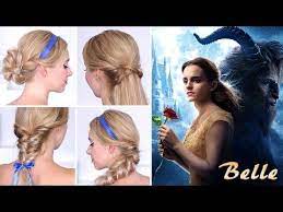 1 Beauty And The Beast Belle S Hairstyles For Every Day Hair Tutorial Youtube Hair Styles Belle Hairstyle Disney Hairstyles
