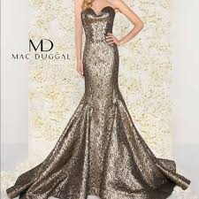 Mac duggal designer dresses have turned heads for 30 years. Mac Duggal Gold Cheap Online
