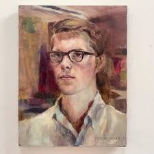 Sheldon Bryan Portrait of a Man Oil