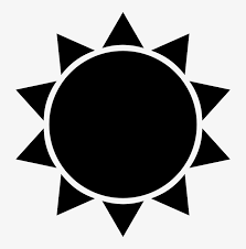 Download 1576 free sun icons in ios, windows, material, and other design styles. Sun Silhouette Clip Art At Getdrawings Sun Icon Png 716x752 Png Download Pngkit