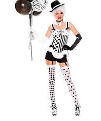 Black And White Clown Halloween Costume Black White Clown Costume Set Women Clown Costume Women Female Jester Costume Clown Costume