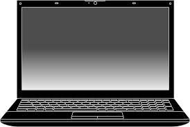 Gambar komputer riba hitam putih. 33 Gambar Laptop Kartun Hitam Putih Gambar Kartun Ku