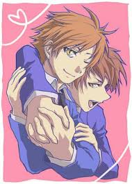 Hikaru On The Right And Kaoru On The Left High School Host Club Host Club Ouran High School Host Club