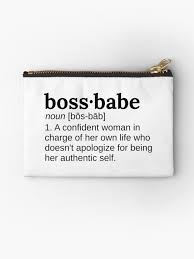 The Definition Of A Boss Babe Every Girl Boss Holds Her Future In Her Hands She Is An Empowered Woman Who In 2020 Boss Babe Wallets For Women Cute Backpack For Teens