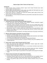 Khamis, jun 06, 2013 esei. Makanan Segera Faktor Tarikan Dan Kesan Buruk