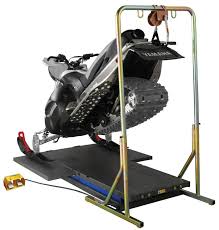 K L Supply Crane Lift Gate Free Shipping Snowmobile Snowmobile Lift Atv Storage