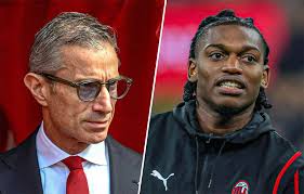 Rafael Leão gives direct response to Andrea Berta