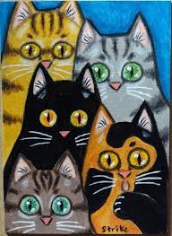 Tap The Link Now To See All Of Our Cool Cat Collections Katten Tekening Kattenkunst Canvas Schilderen
