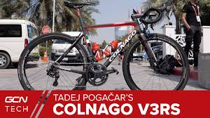 Klanec in slovenian means slope, and so no wonder i am especially fond of various slopes. Gcn Tech Tadej Pogacar S Colnago V3rs Pro Bike Slovenian Superstar S Italian Stallion Facebook