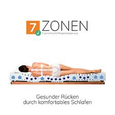 Bei der ravensberger matratzen gmbh kann man bettwaren, lattenroste und matratzen kaufen. Amazon De Ravensberger Matratzen Latex Oeko Tex 100 7 Zonen Komfort H2 Rg 60 45 80 Kg Made In