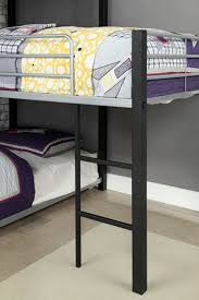 It is important that there is at least 5″ (125mm) between the top of the mattress and the top of the guardrail. Gabriel Industrial Style Triple Decker Bunk Corner Bunk Bed For 3