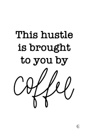 Svg can be used with: Coffee Hustle Canvas Art Print By Fearfully Made Creations Icanvas