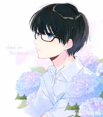 Glasses Animeboy Brown Hair Anime Boy Anime Guys With Glasses Anime Brown Hair