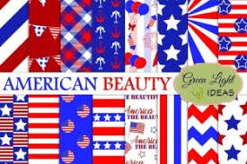 Paaatterns free collection of handcrafted patterns. 4th Of July Digital Papers American Patriotic Backgrounds Graphic By Greenlightideas