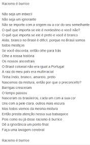 Sociologia Interativa Gabriel O Pensador Racismo E Burrice