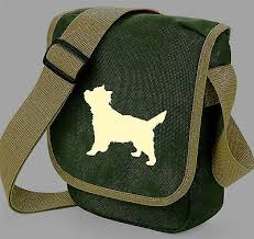 cairn terrier dog bag reporter shoulder