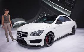 Mercedes Benz Cla Class Cla45 Amg White Car Image Site Mercedes Benz Cars Mercedes Mercedes Benz