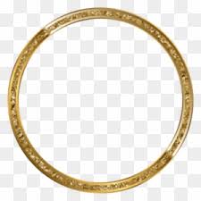 Free Png Download Round Border Frame Gold Clipart Png Transparent Background Round Gold Frame Free Transparent Png Clipart Images Download