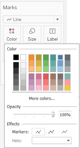 Give A Background Color To The Labels In Line C Tableau