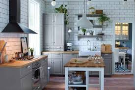 ilot central cuisine ikea et autres l espace de cuisson archzine fr kitchen design home decor kitchen kitchen renovation