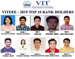 Established in 1984, vit is a no.1 progressive educational institution & top ranking university in india. Viteee 2019 Result Declared At Vit Ac In Check Top 10 Rank Holders Times Of India
