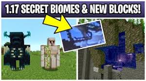 An absolutely shocking snapshot arrives! Minecraft 1 17 Caves Cliffs Update Secret Biome New Blocks Warden Snapshot Details Youtube