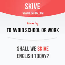 Never Bite The Hand That Feeds You Meaning Skive Means To Avoid School Or Work Example Shall We Skive English Today English Phrases Learn English English Words