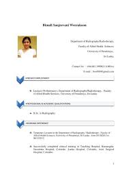 Tips for using the cv template. Details From Cv University Of Peradeniya