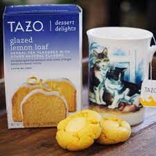 Tazo Glazed Lemon Loaf Tea With Lemon Thumbprint Cookies The Modern Barista