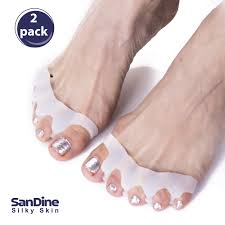 Before doing these yoga exercises, however, it is recommended to see a podiatrist first to ask if yoga is right for you. Silicone Toe Separators Toe Straightener For Yoga Ballet And Running Bunion Corrector Toe Spreader Toe Spacer For Buy Online In Antigua And Barbuda At Antigua Desertcart Com Productid 172573362