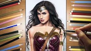 Wonder woman #wonderwoman #sketch #drawing #dc #dcsuperherogirls #ww. Speed Drawing Wonder Woman Gal Gadot Jasmina Susak Youtube