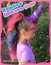 Best 6 List Girl Unicorn Hairstyle Wacky Hair Wacky Hair Days Hair Styles